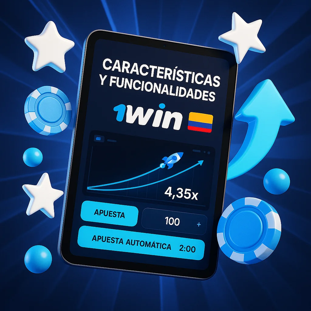 Características y Funcionalidades de la App 1win